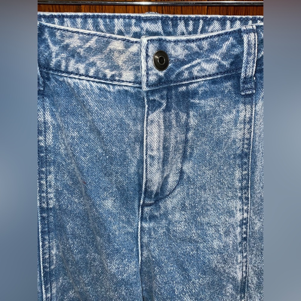 Future Collective with Kahlana Barfield Brown Medium Wash Cargo Jeans - Picture 5 of 11
